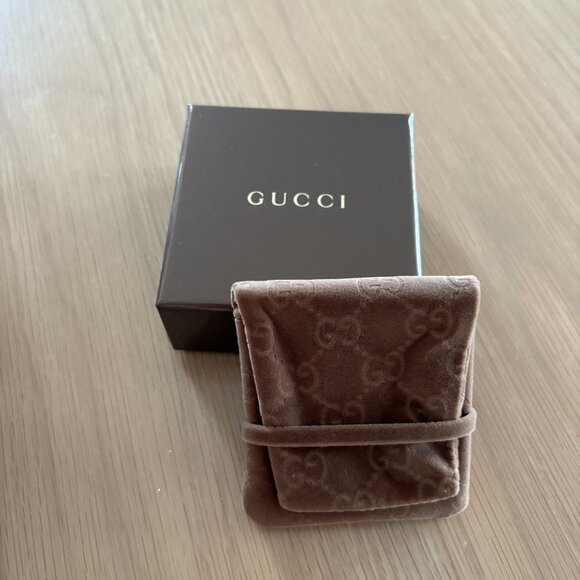 Gucci Twist Ring Blue Topaz and Silver 925 - Picture 5 of 5